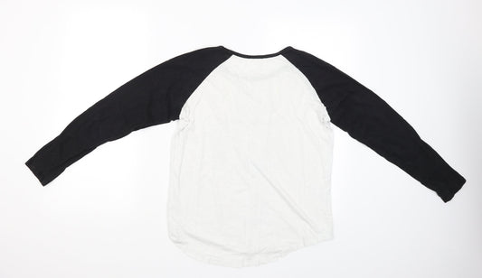 Twintip Womens Beige Basic T-Shirt Size M - New York