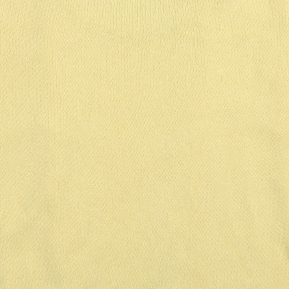 Pure & Natural Womens Yellow Pullover Jumper Size 2