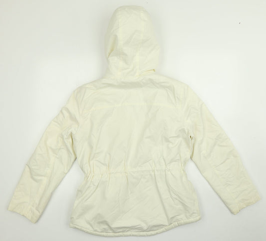 NEXT Womens Beige Parka Coat Size 10