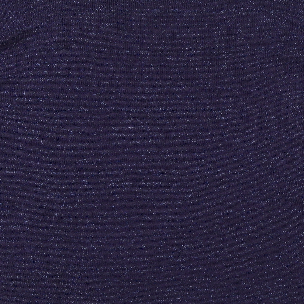 BM Womens Purple Pullover Jumper Size S