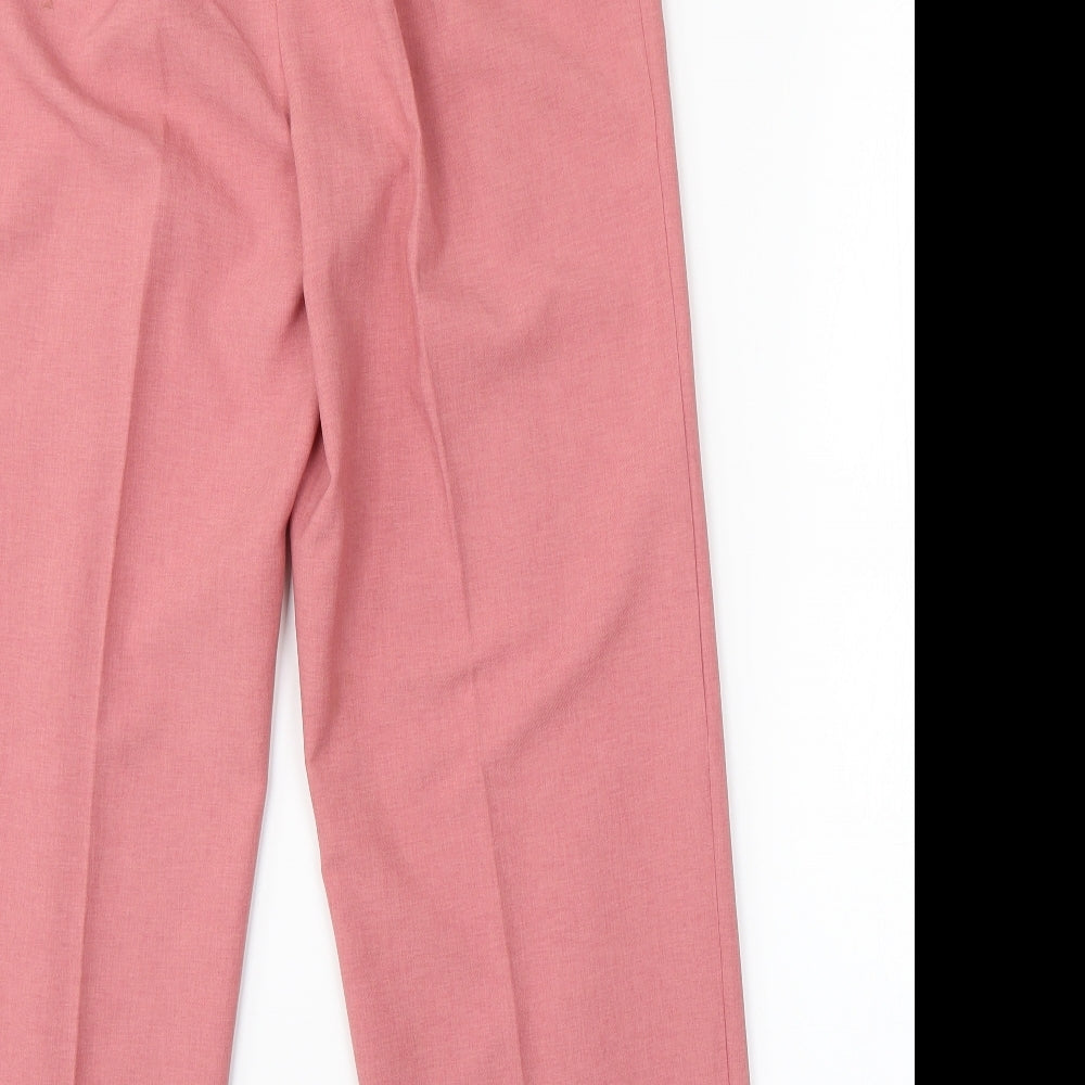 Preworn Womens Pink Trousers L28 in