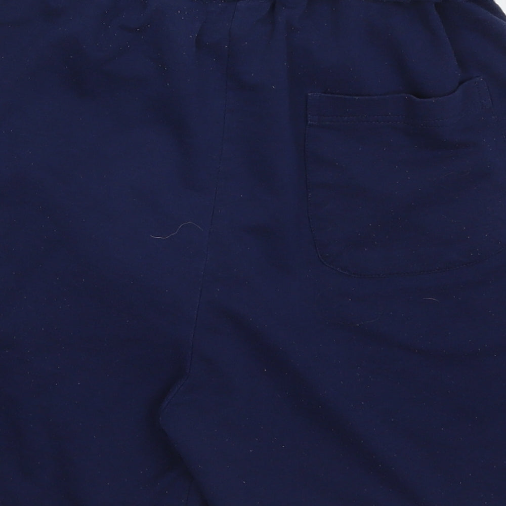2BME Mens Blue Sweat Shorts Size M