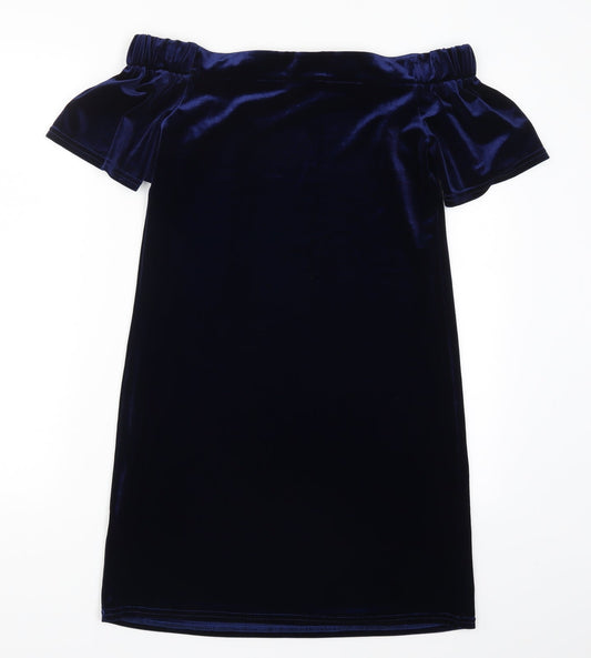Atmosphere Womens Black A-Line Size 6