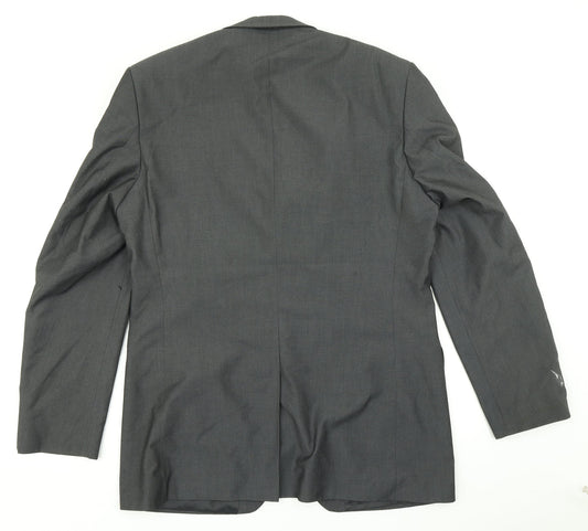 Jonathon Adams Mens Grey Jacket Blazer Size 42