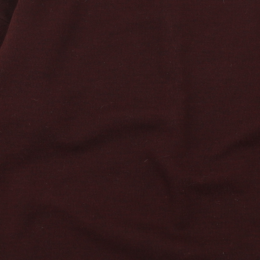 MC Casuals Mens Purple Knit Pullover Sweatshirt Size M