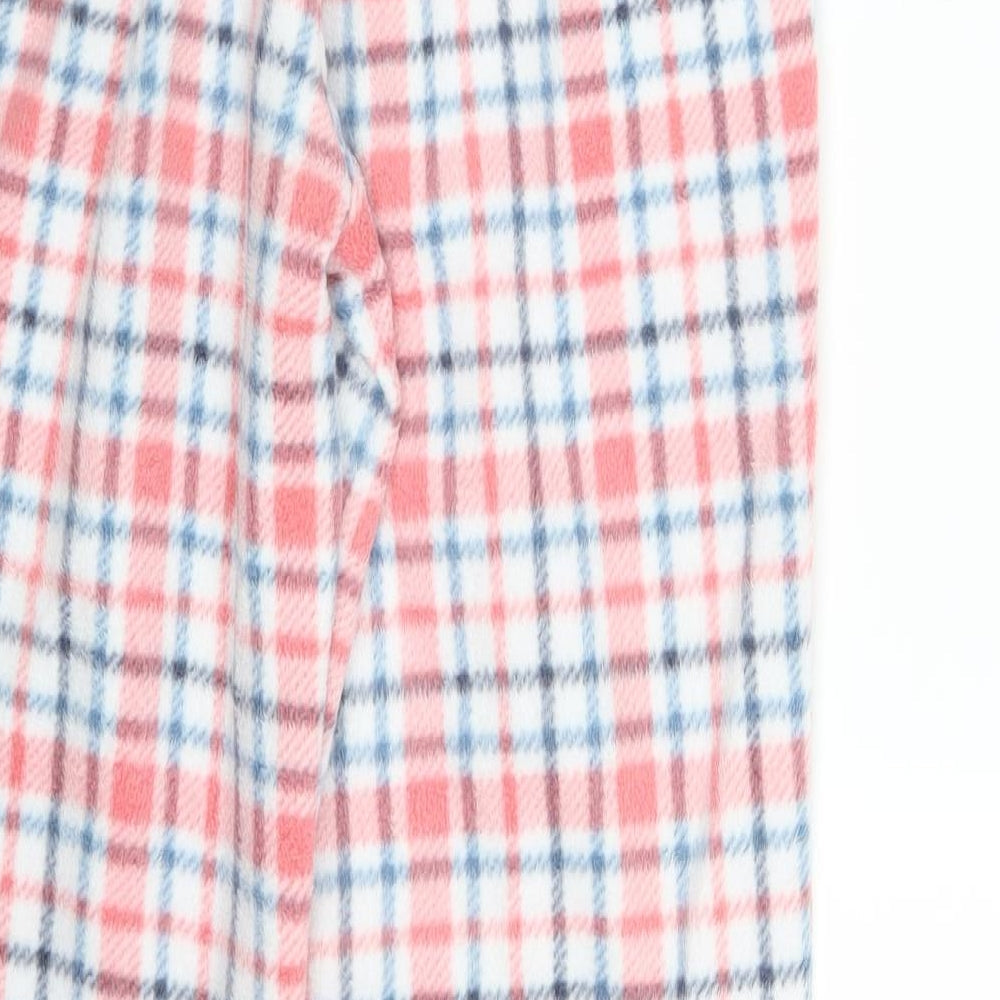 ESMARA Womens Multicoloured Check Sweatpants Trousers Size 12 L28 in