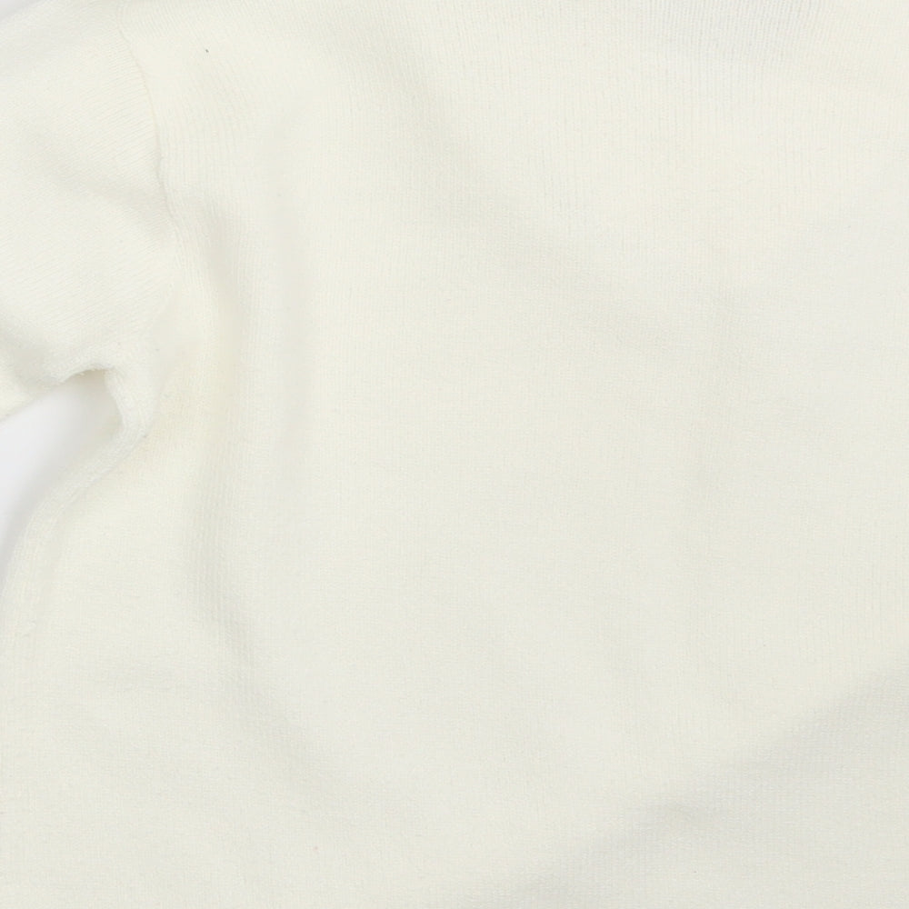 Pure & Natural Womens Ivory Pullover Jumper One Size