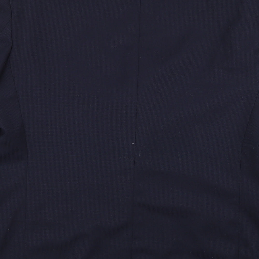 Pinstripe Mens Blue Jacket Blazer Size 42