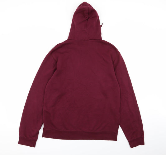B&C Mens Red Pullover Jumper Size M