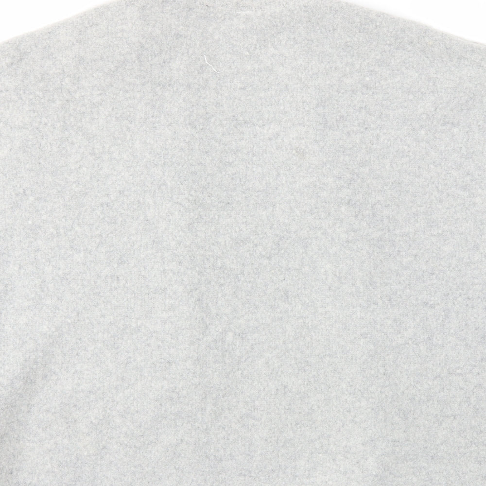 yd Girls Grey Cardigan Jumper Size 9-10 Years