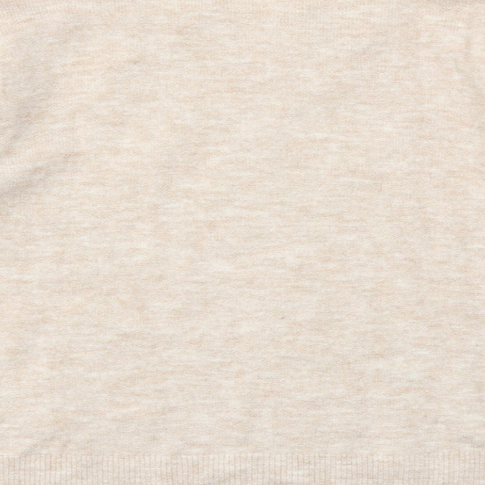 H&M Womens Beige Pullover Jumper Size S