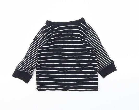 NEXT Girls Black Pullover Jumper Size 6-9 Months