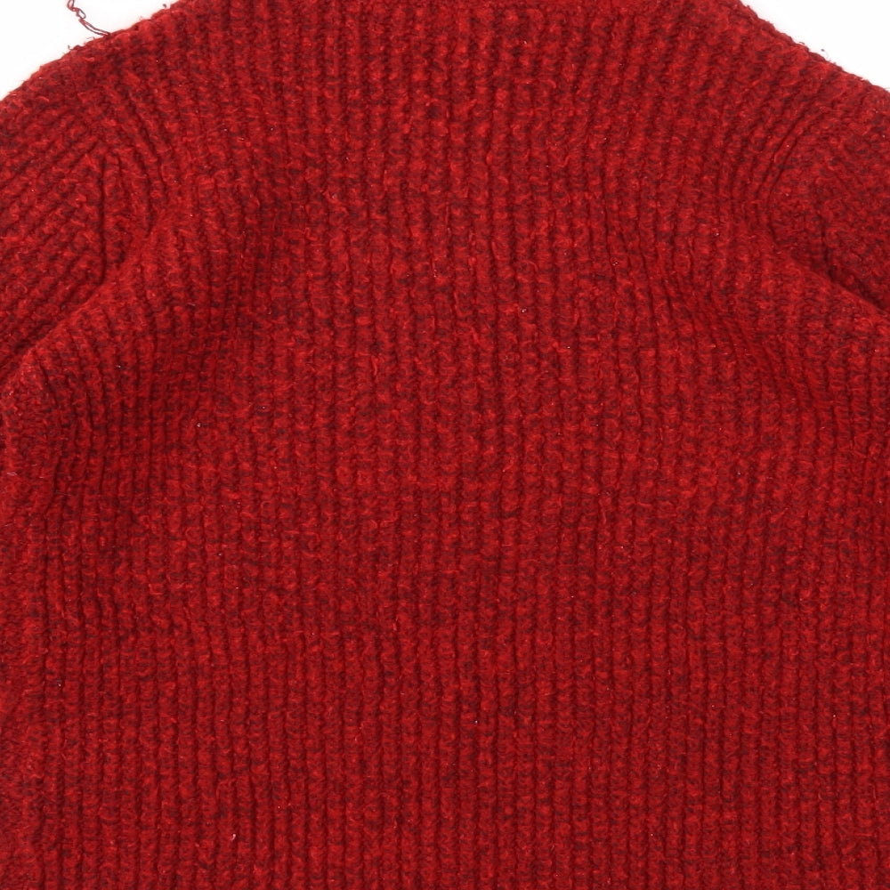 Matalan Womens Red Pullover Jumper Size M