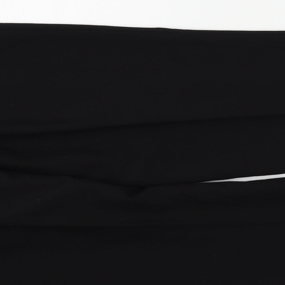 BM Womens Black Trousers Size 12 L26 in