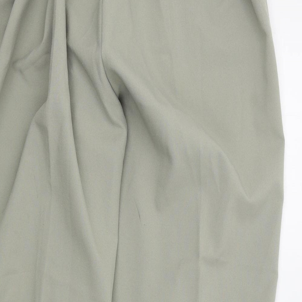 Preworn Womens Green Trousers Size 22 in L25 in