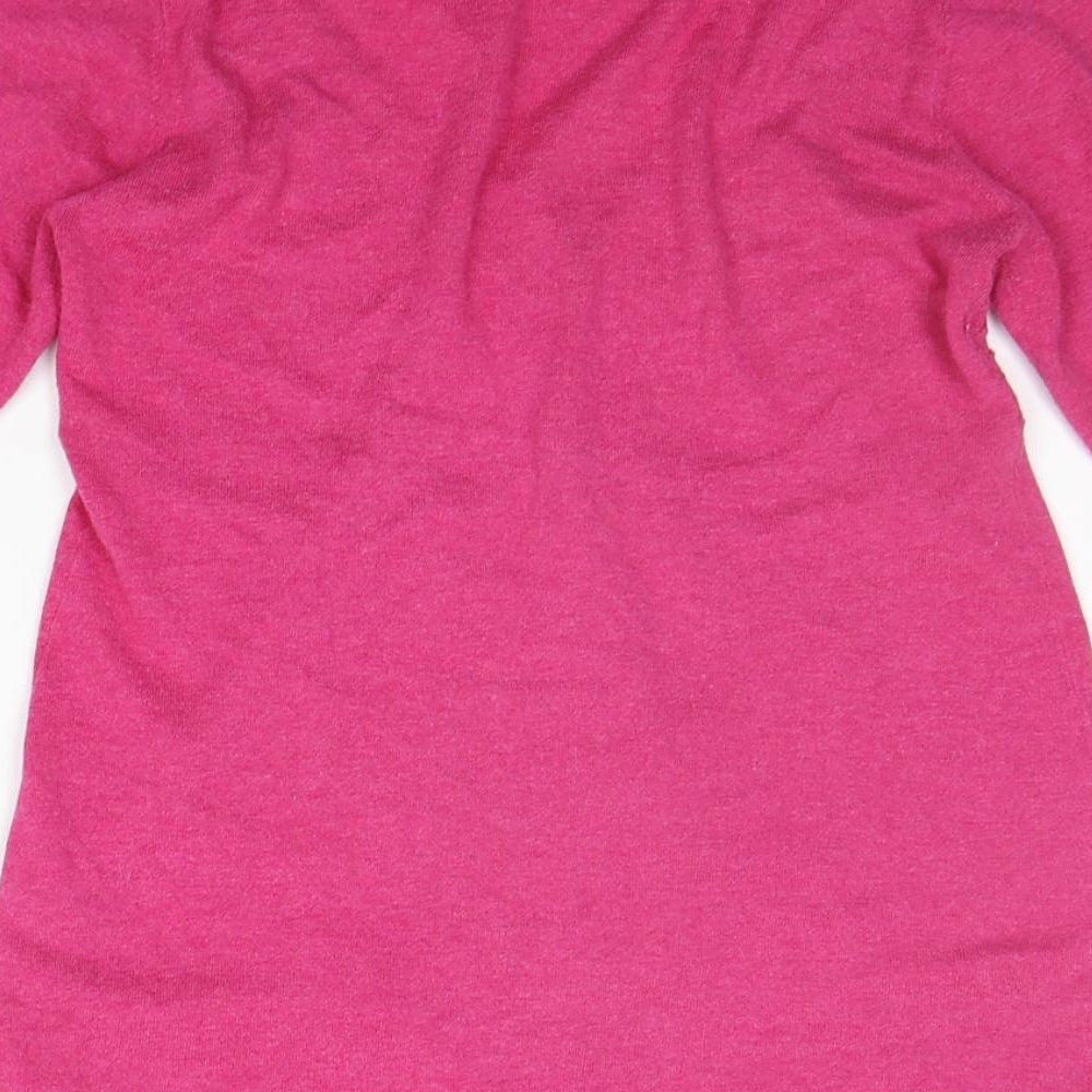 Crew Clothing Womens Pink   Cardigan Jumper Size 10