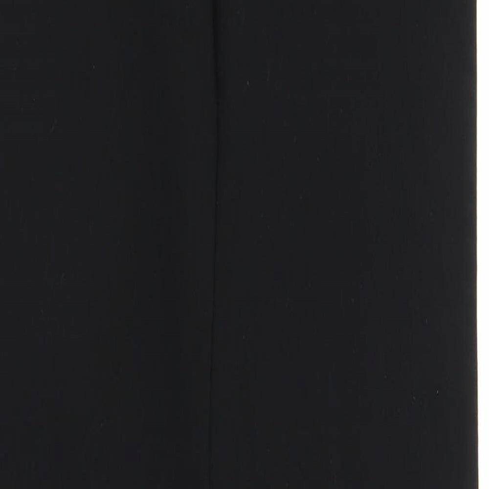 Preworn Womens Black Carrot Trousers Size 10 L30 in