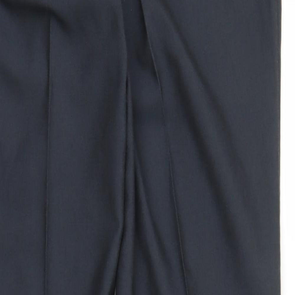 M&S Mens Blue Trousers Size 31 in L28 in