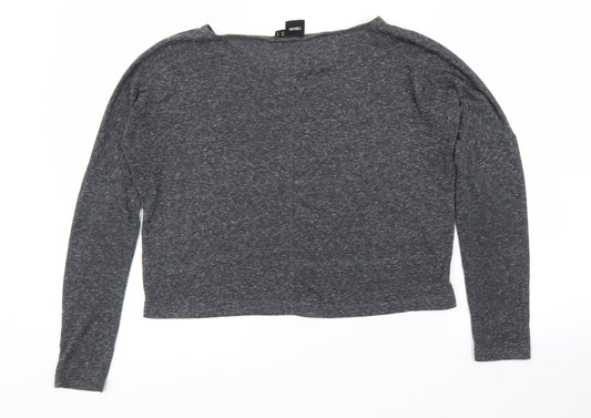 ASOS Womens Grey Basic Blouse Size 12