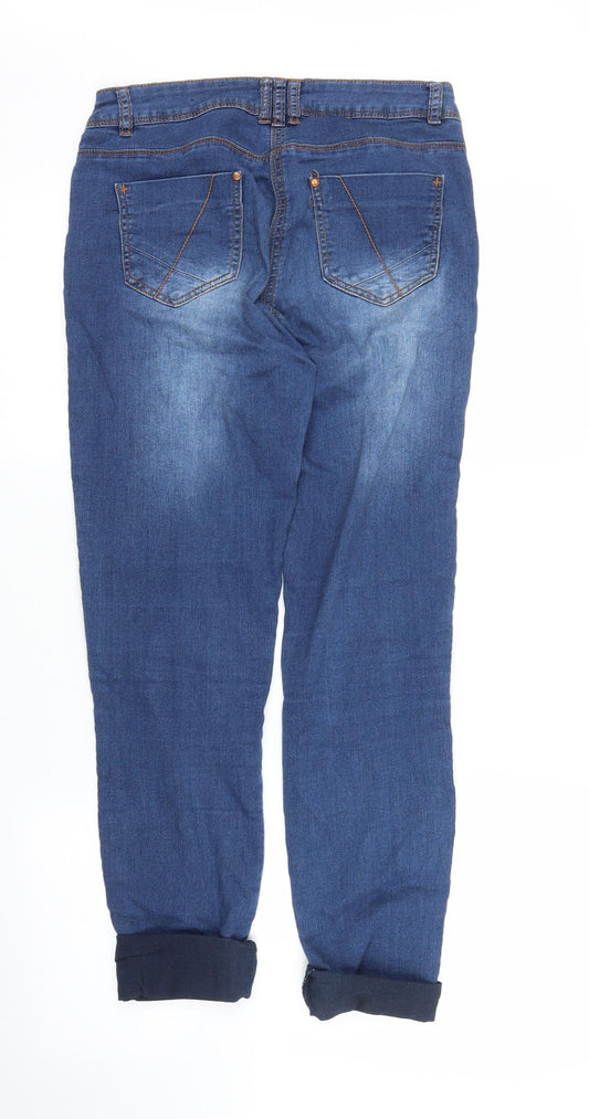 Lexi Womens Blue Denim Skinny Jeans Size 26 in L26 in