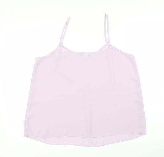 New Look Womens Purple Camisole Blouse Size 14