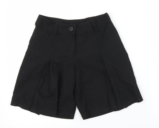 Debenhams Girls Black Sailor Shorts Size 11 Years