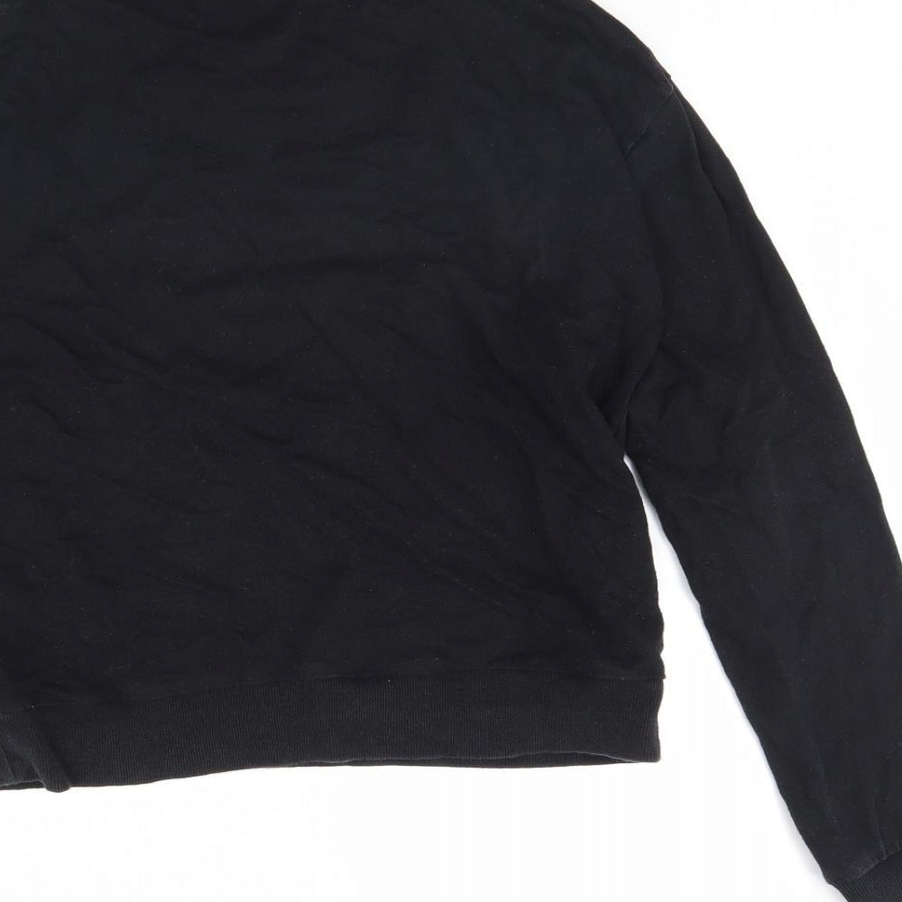 Divided Womens Black Pullover Jumper Size XS