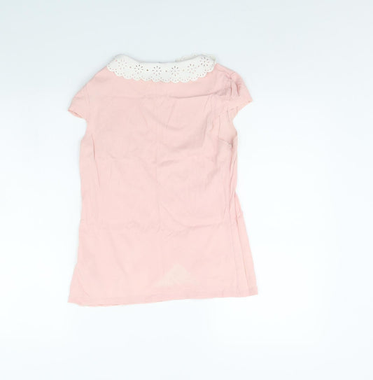 Dorothy Perkins Womens Pink Basic Tank Size 8
