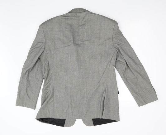 Claude Philipp Clothing Company Mens Grey Jacket Suit Jacket Size 42