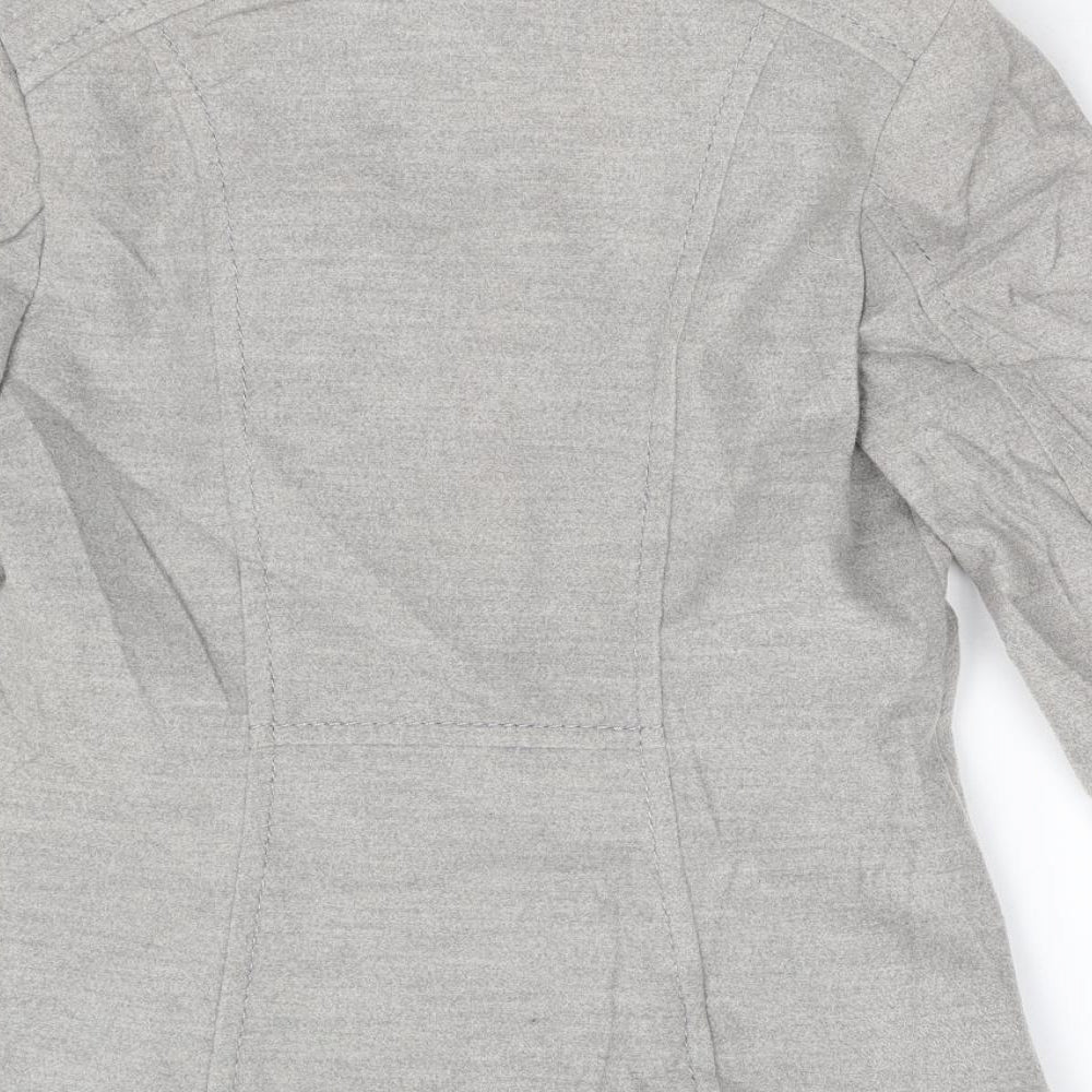 H&M Womens Grey Jacket Size 8 - g