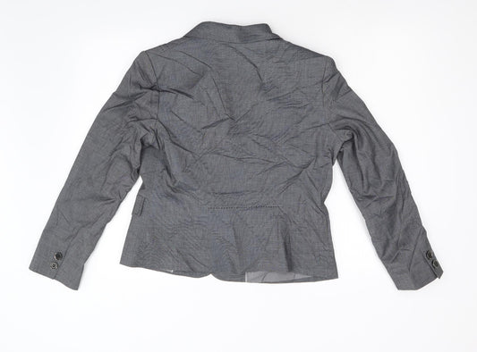 Debenhams Womens Grey Jacket Suit Jacket Size 14