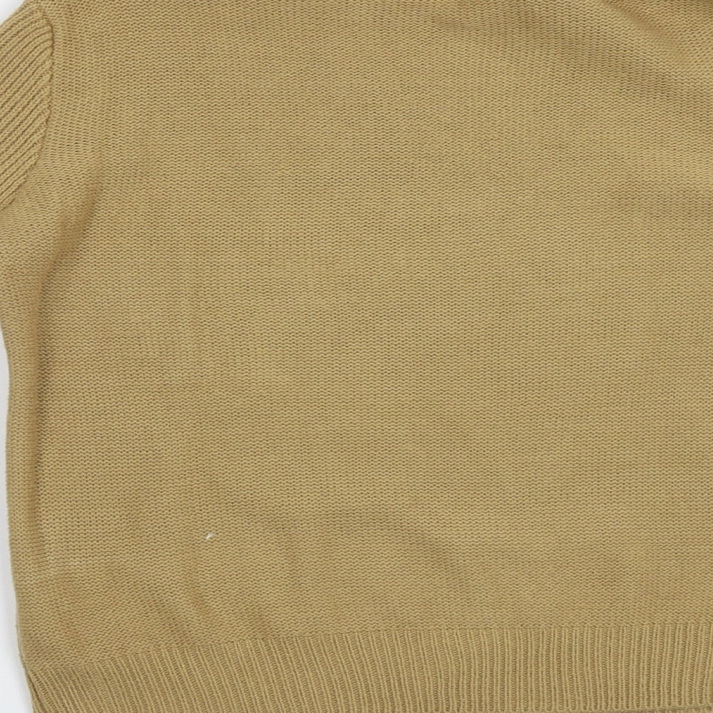 Oasis Womens Beige Pullover Jumper Size S