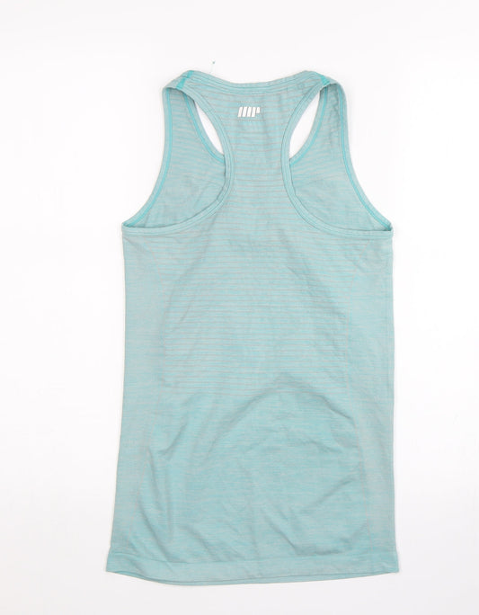 Myprotein Womens Blue Basic Tank Size S