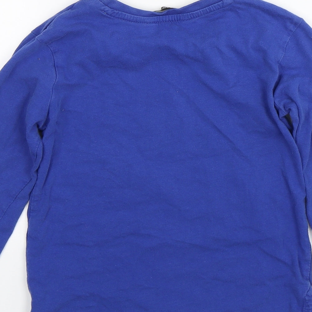 George Boys Blue Basic T-Shirt Size 4-5 Years - Brooklyn Manhattan