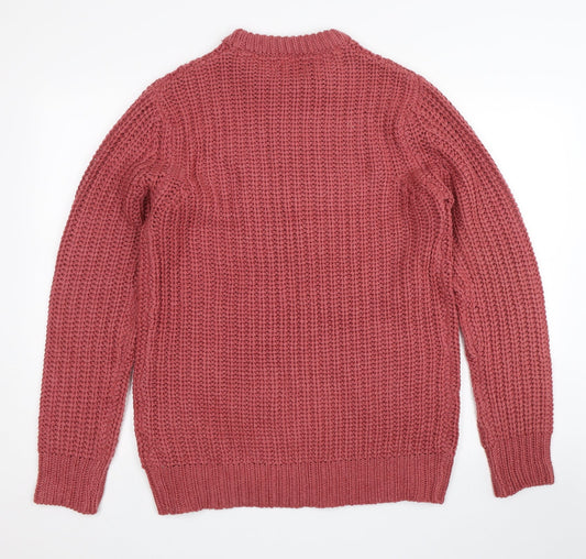 Yole Mens Red Pullover Jumper Size S