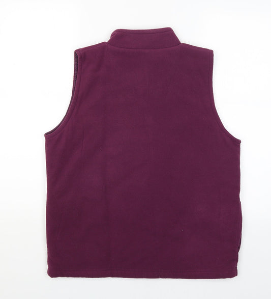 EWM Womens Purple Jacket Coatigan Size M