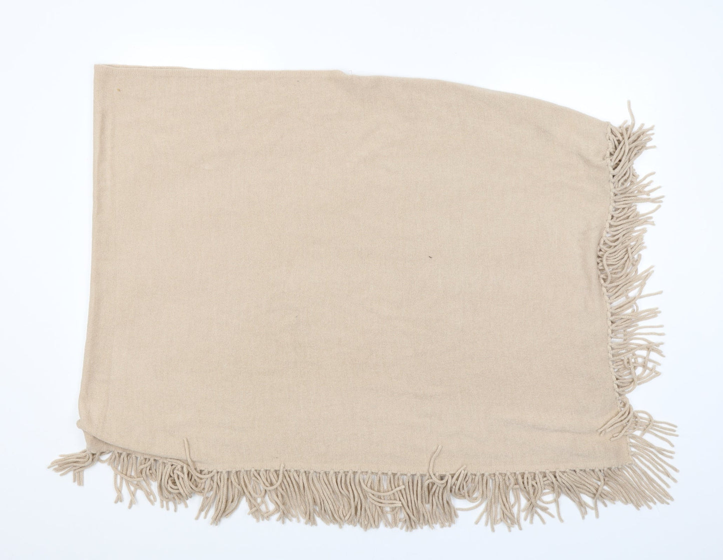 Preworn Womens Beige Shawl/Wrap