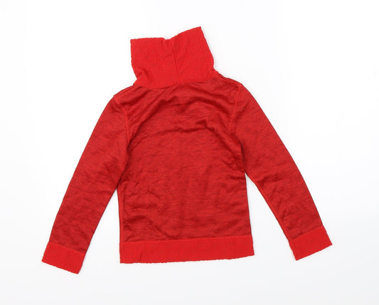 Decathalon Boys Red Basic T-Shirt Size 6 Years