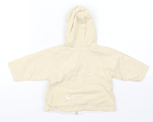 Preworn Baby Beige Pullover Jumper Size 6-9 Months