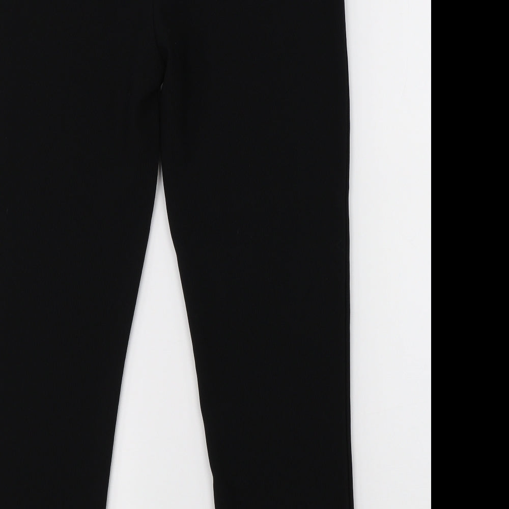Preworn Womens Black Dress Pants Trousers Size 12 L24 in
