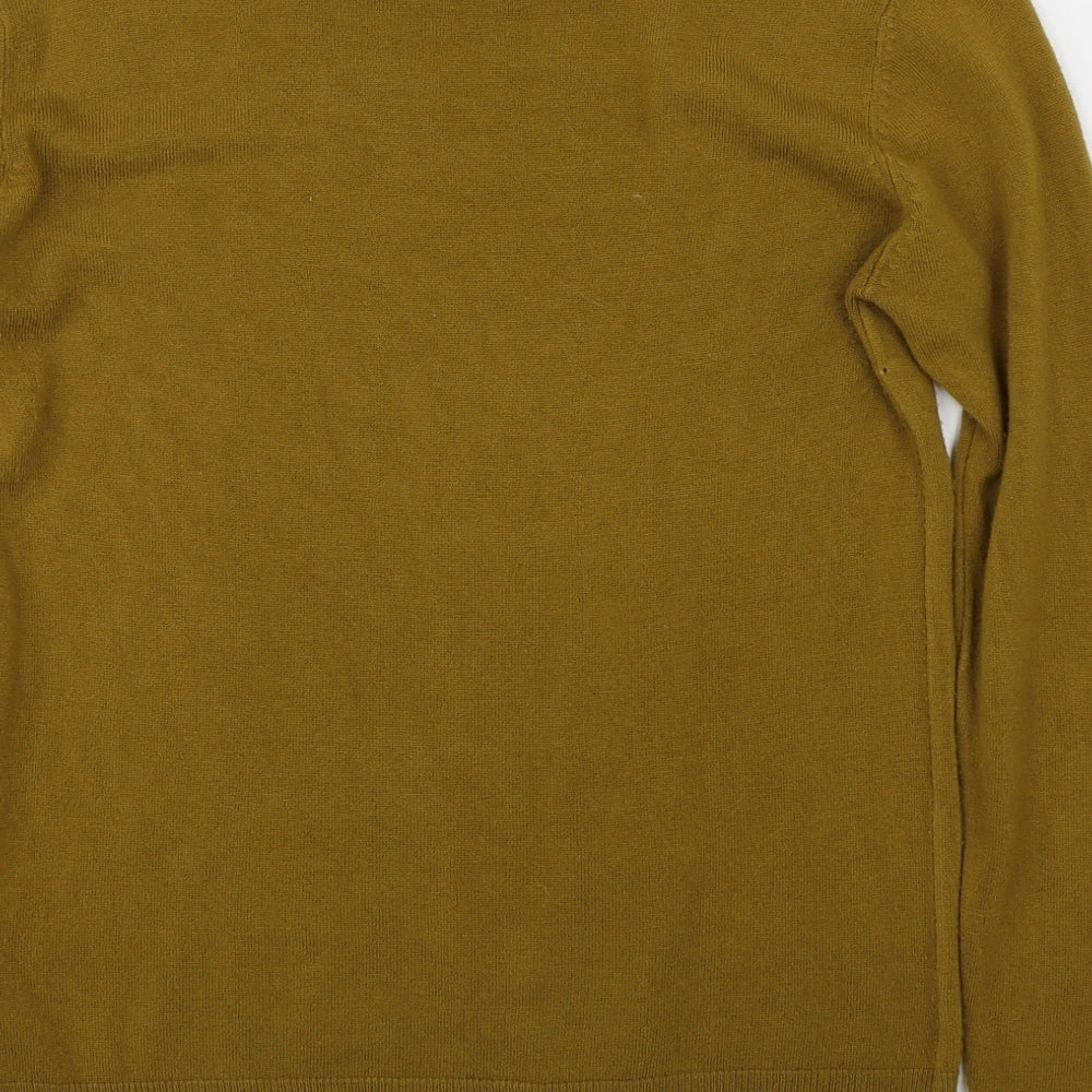 Atmoshpere Womens Yellow Pullover Jumper Size 12