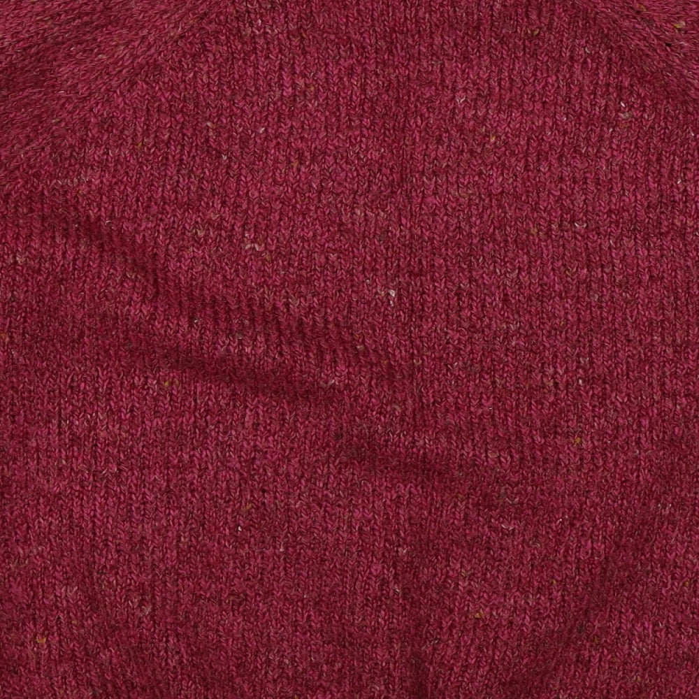 Mackays Womens Pink Knit Pullover Jumper Size M
