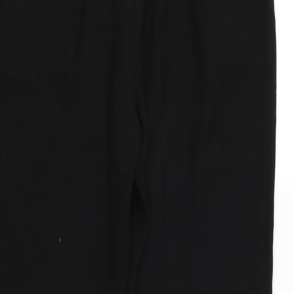 H&M Womens Black Trousers Size 8 L28 in