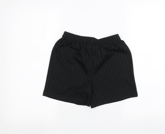 George Boys Black Sweat Shorts Size 9-10 Years