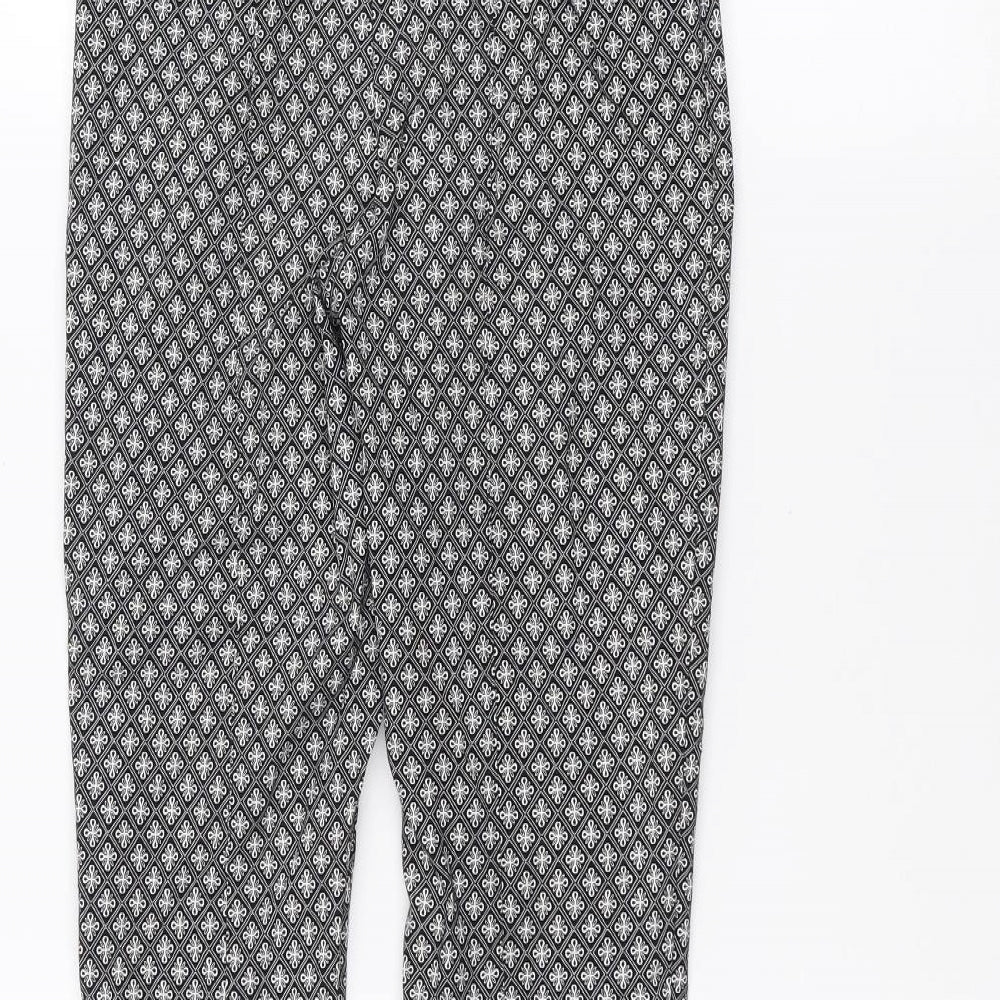 Atmosphere Womens Black Trousers Size 8 L27 in