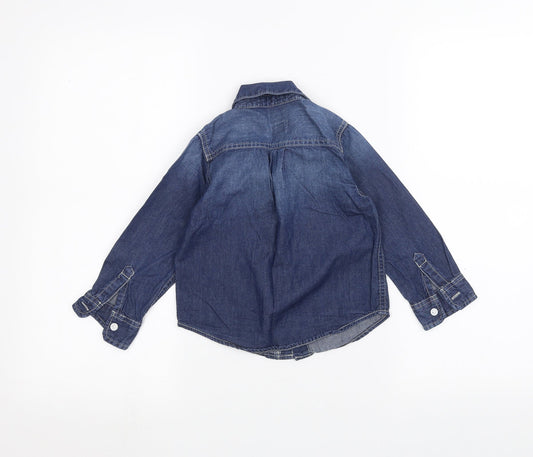 Gap Girls Blue Denim Jacket Size 3 Years