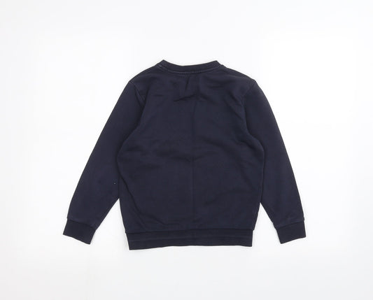 George Boys Blue Pullover Jumper Size 6-7 Years