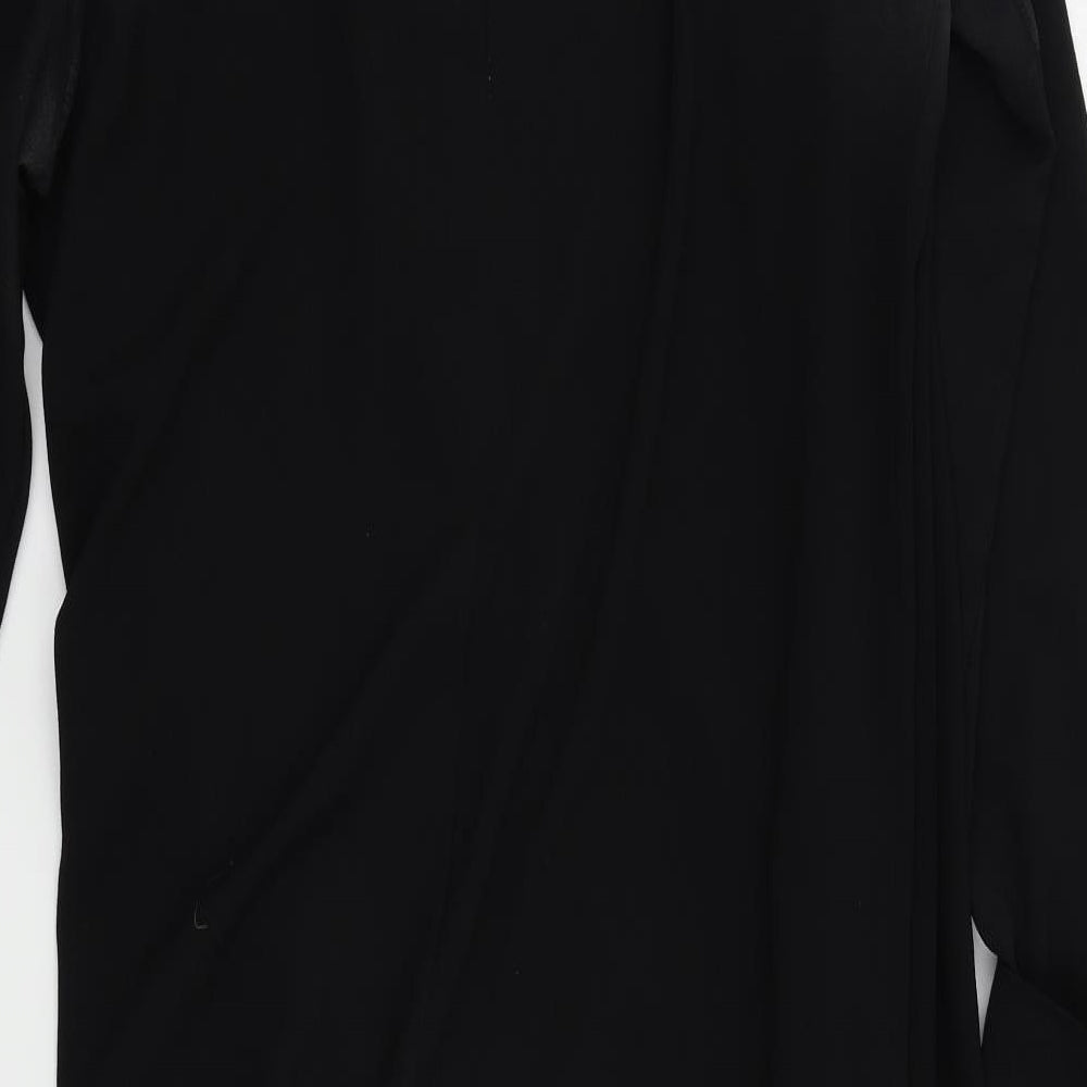 Atmosphere Womens Black Wrap Jumper Size 10