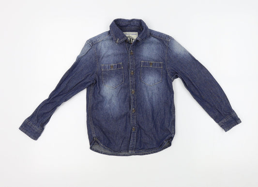 NEXT Boys Blue Denim Jacket Size 6 Years