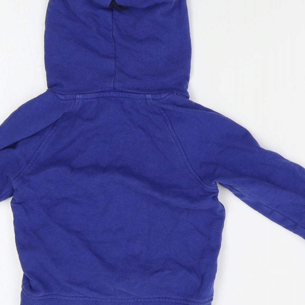 Matalan Boys Blue Pullover Hoodie Size 2-3 Years